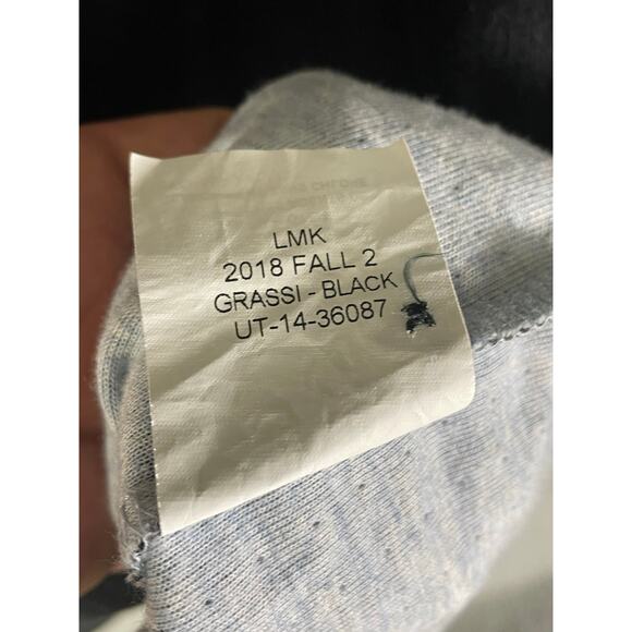 UNTUCKit Men’s Black Long Sleeve Henley Shirt Size Large‎ Cotton Blend - Picture 5 of 8